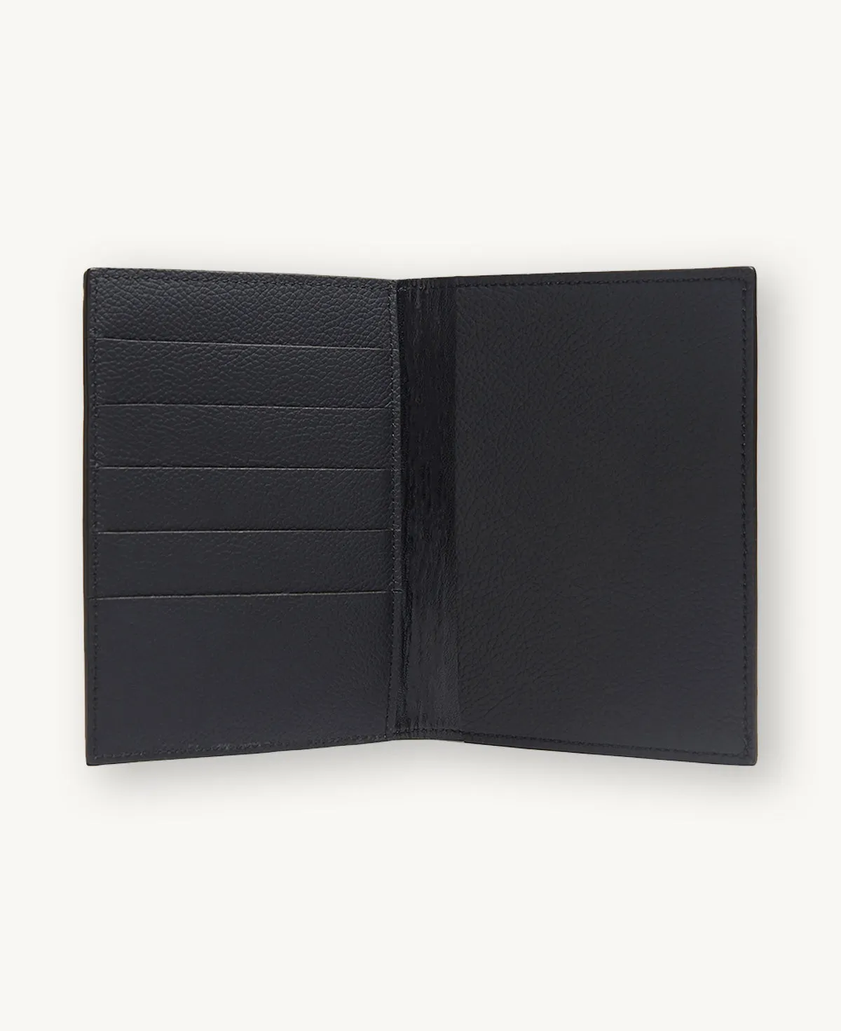 PASSPORT COVER BLACK