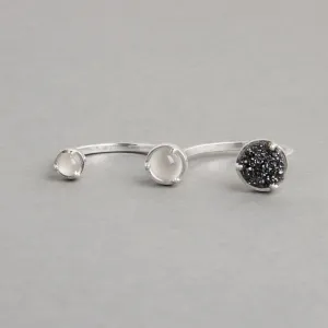 PATH THREE FINGER RING