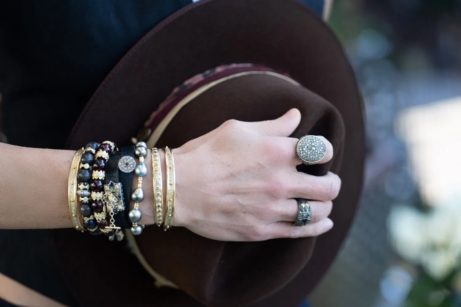 Pave Statement Ring
