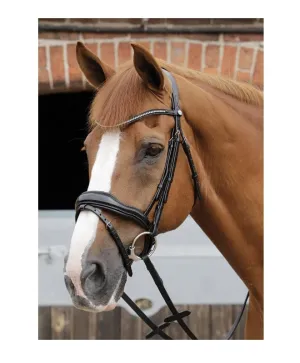 PE Stellazio Anatomical Snaffle Bridle with Flash