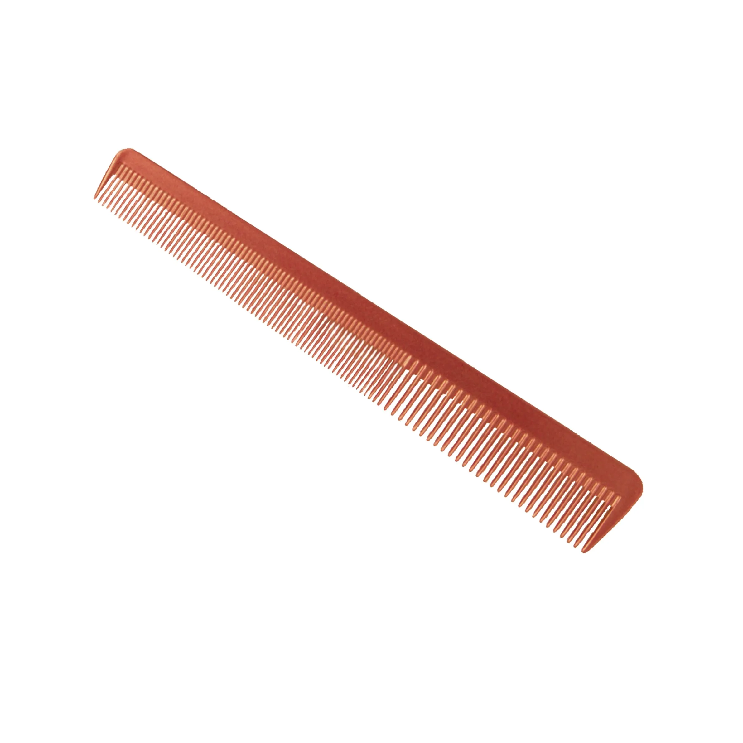 Pegasus MICOLOR 303, 6.5in Hard Rubber Heavy Barber Comb, Handmade, Seamless, Smooth Edges, Anti Static, Heat and Chemically Resistant, Wet Hair, Everyday Grooming Comb | Peines de goma dura - Copper