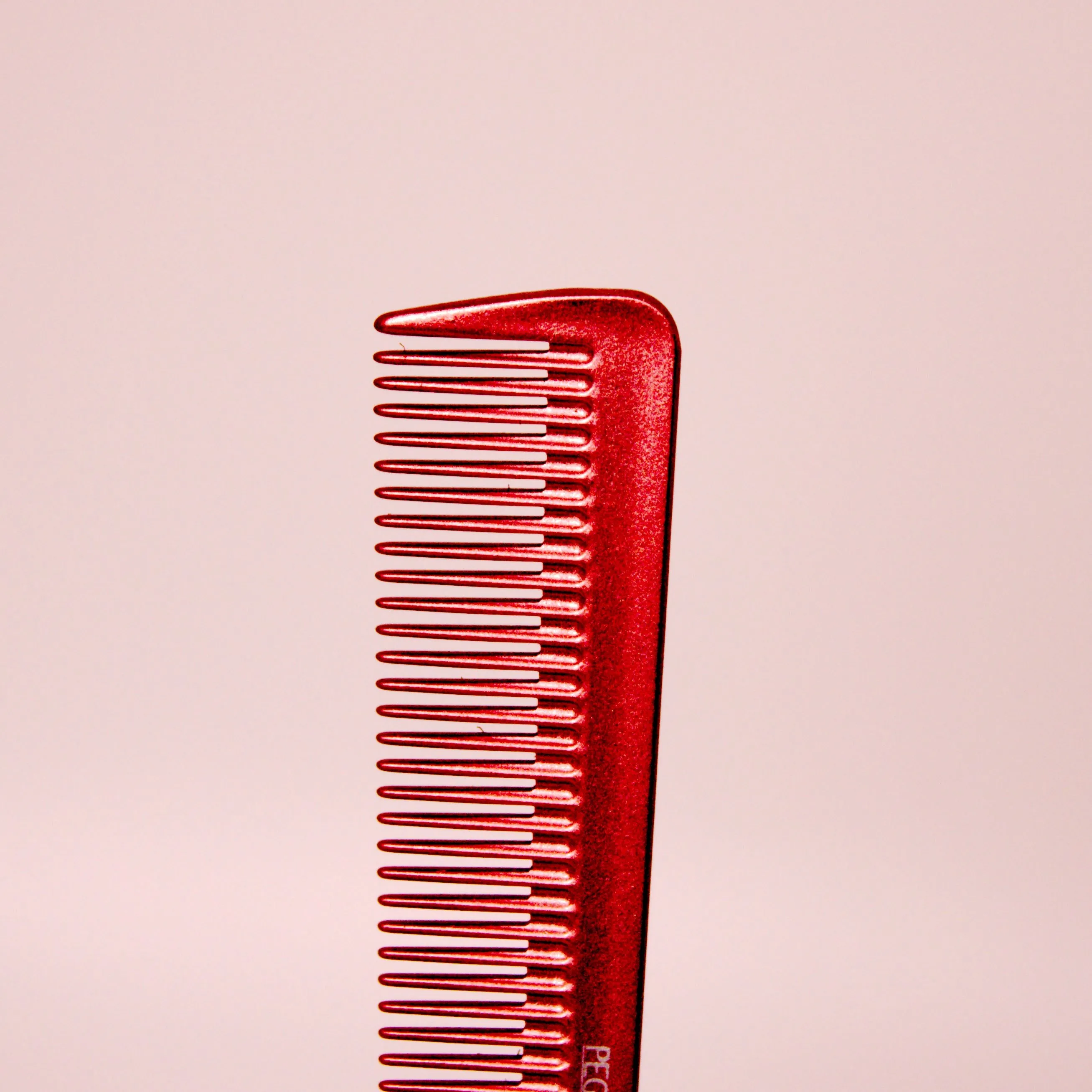 Pegasus MICOLOR 303, 6.5in Hard Rubber Heavy Barber Comb, Handmade, Seamless, Smooth Edges, Anti Static, Heat and Chemically Resistant, Wet Hair, Everyday Grooming Comb | Peines de goma dura - Copper