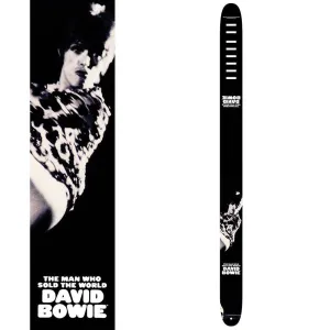 Perri's Leather Guitar Strap ~ David Bowie ~ The Man Who Sold The World