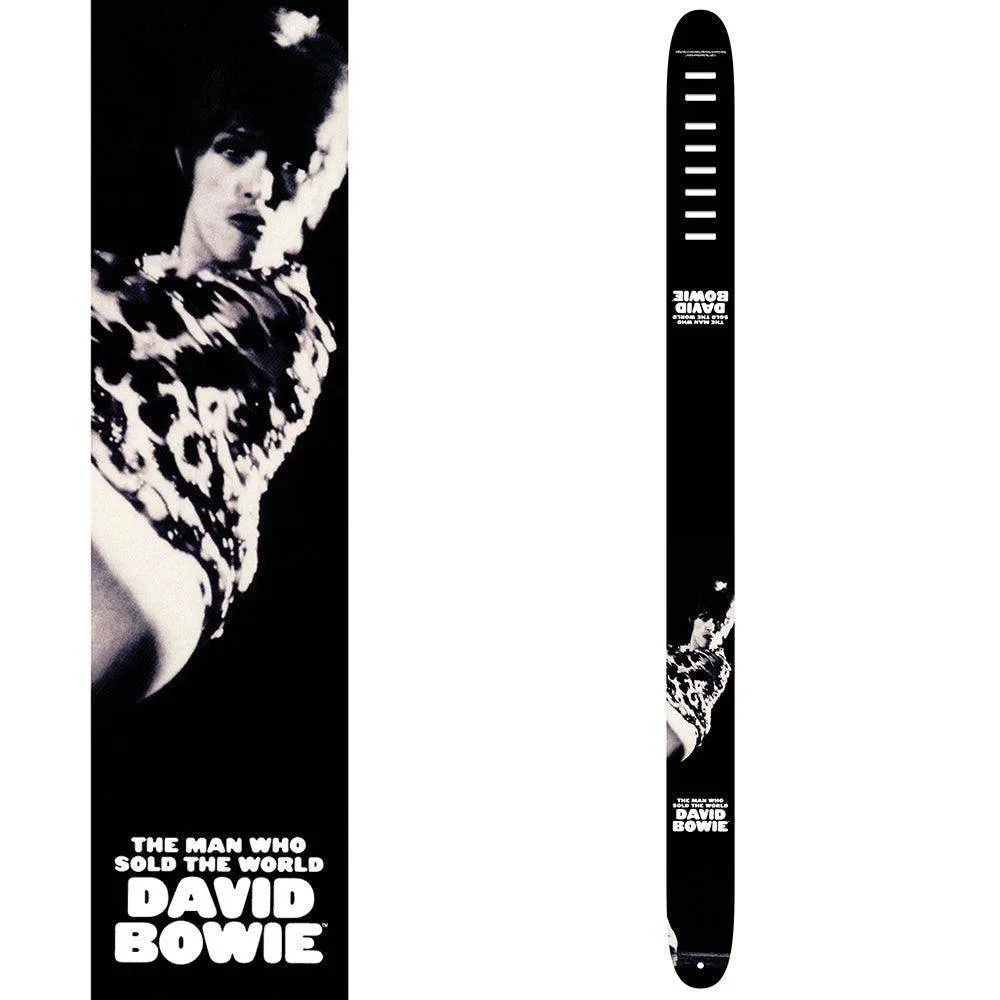 Perri's Leather Guitar Strap ~ David Bowie ~ The Man Who Sold The World