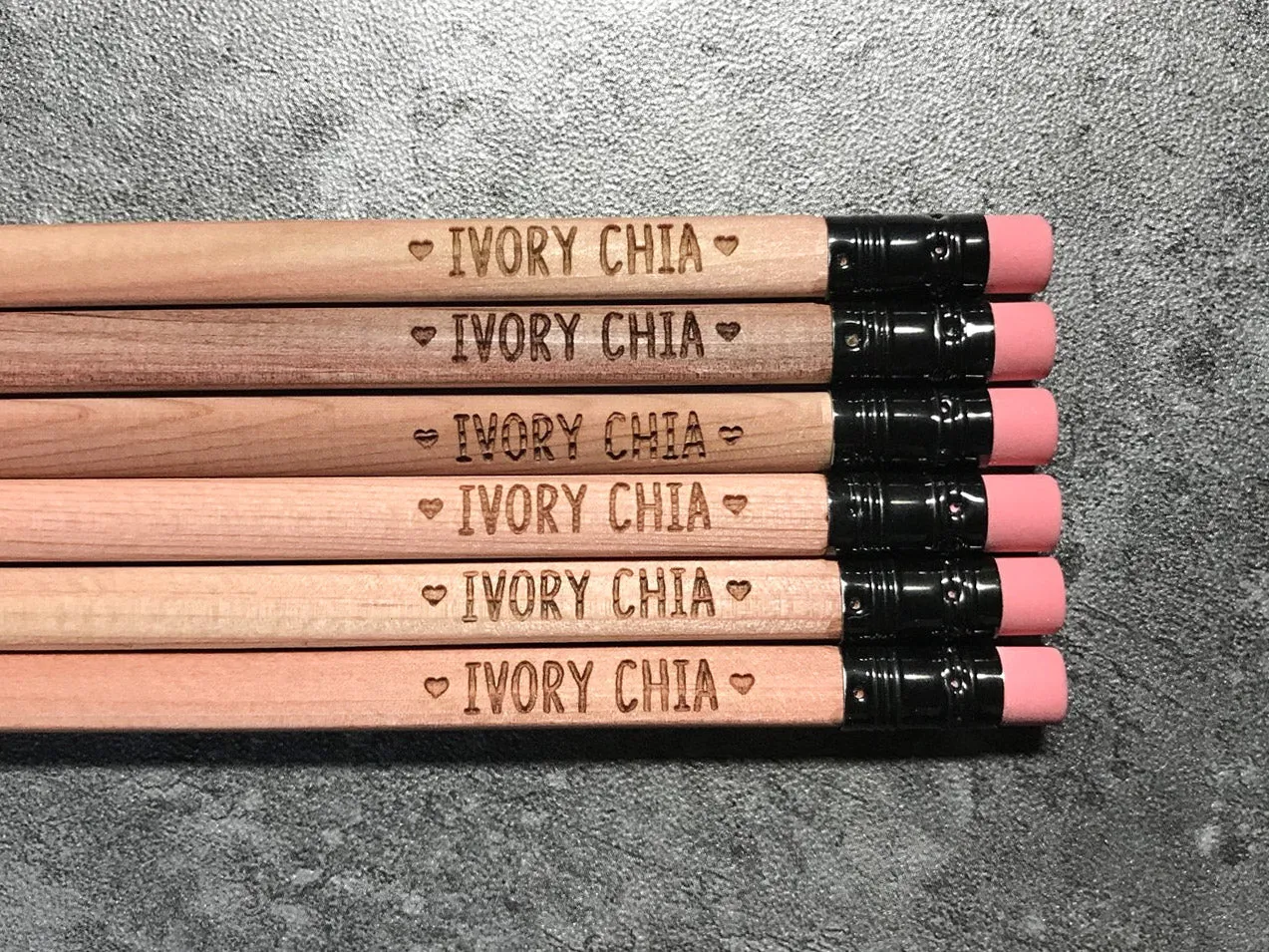 Personalised Pencil & Pouch (6pcs)