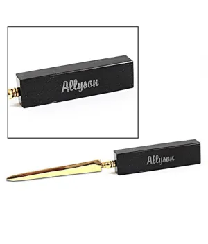 Personalized Marble Handle Letter Opener