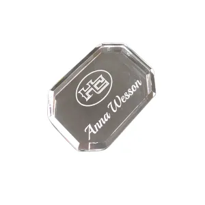 Personalized Octagon Acrylic Paperweight