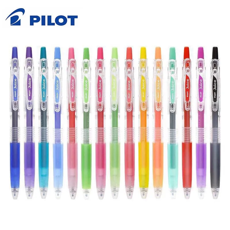 Pilot Juice 3pcs Colored Gel Pens School Stationery Supplies Gel Pens For Students Writing Pen 0.38mm Nib Ballpoint Pen LJU-10UF