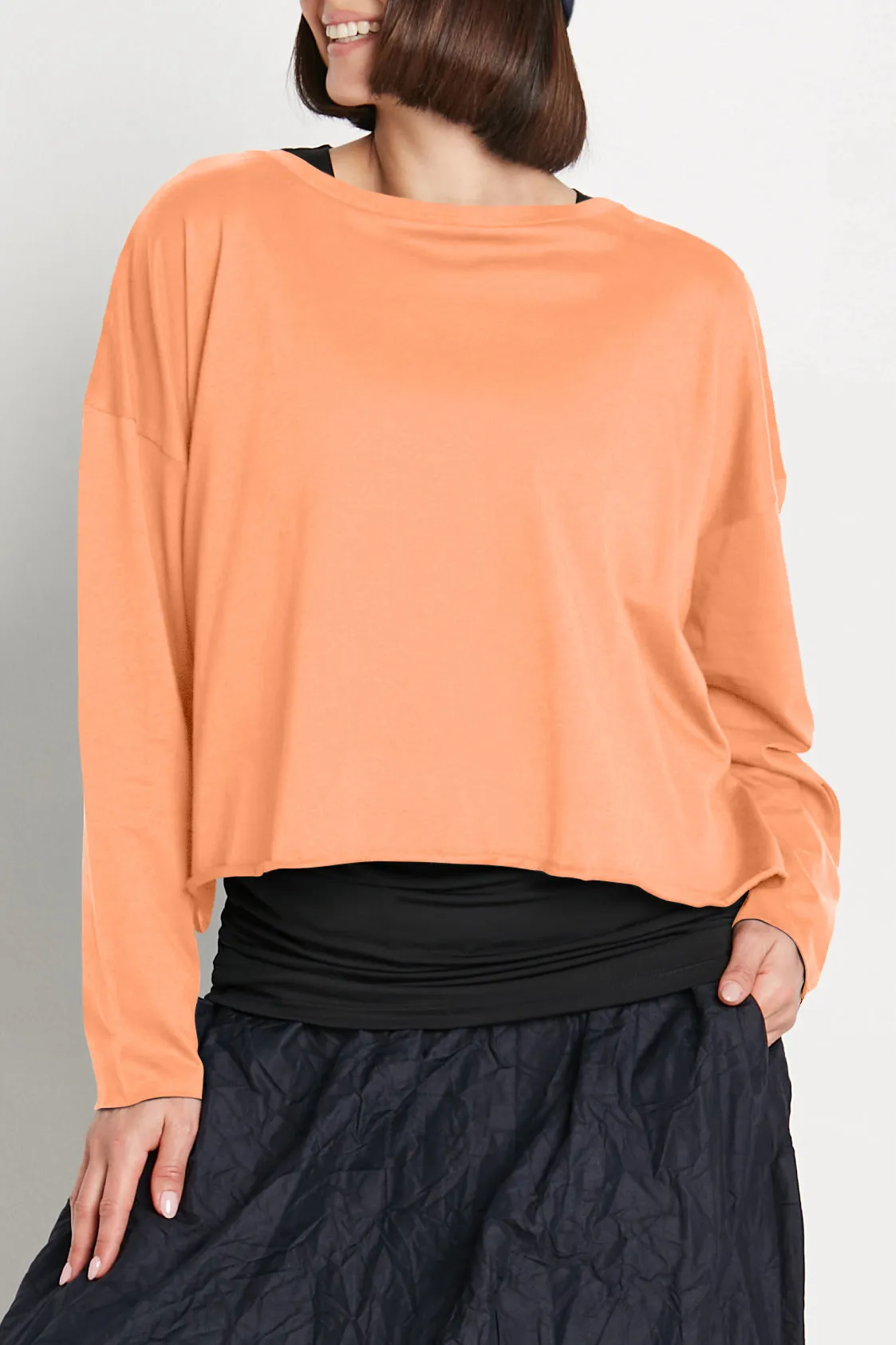 Pima Cotton Mini Luxury Boxy T