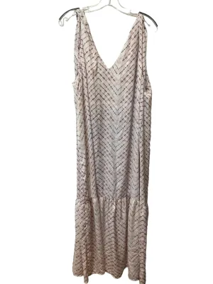 Pink Dress Casual Maxi Banana Republic, Size Xl