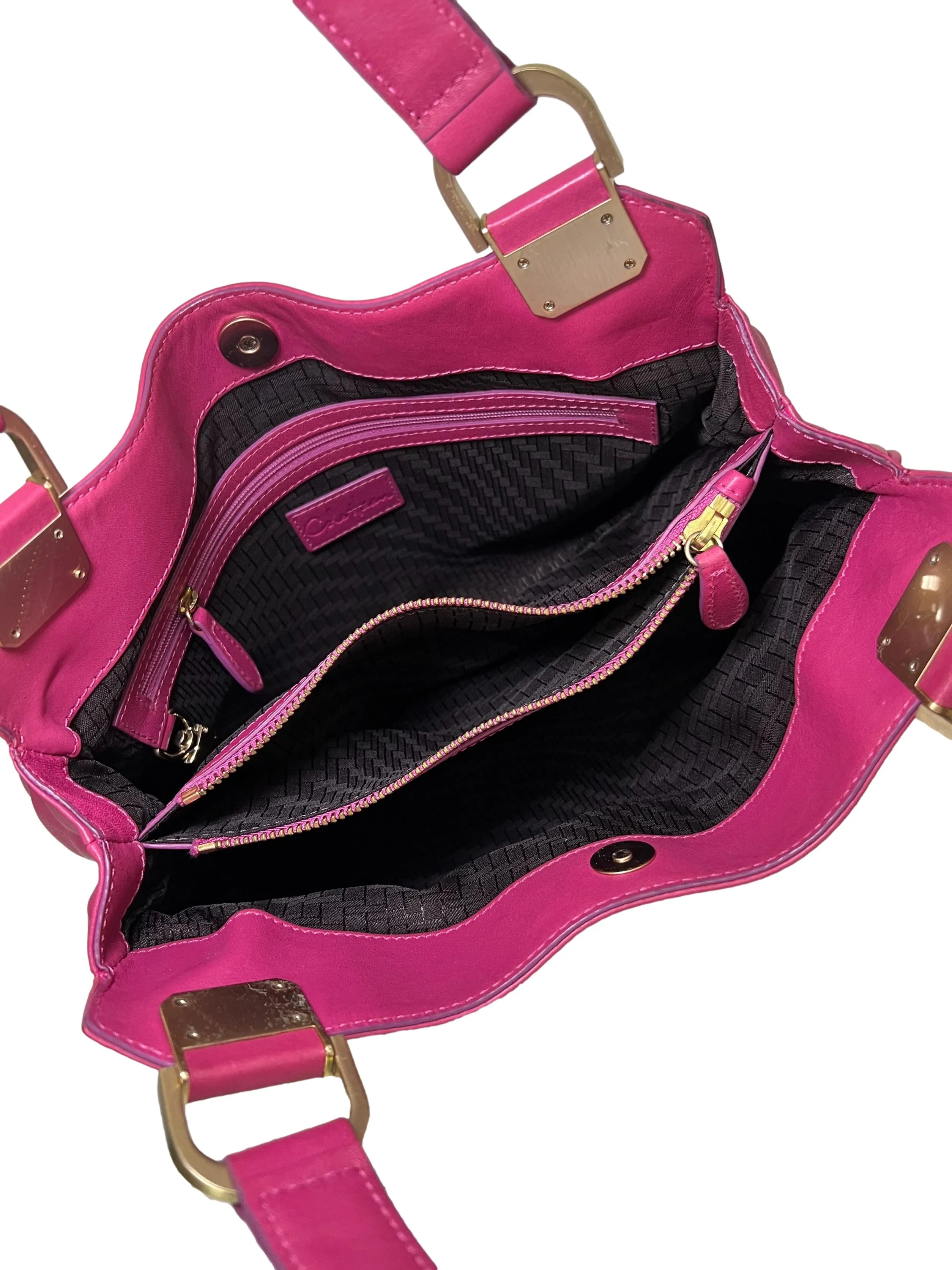 Pink Leather Cole Haan Handbag