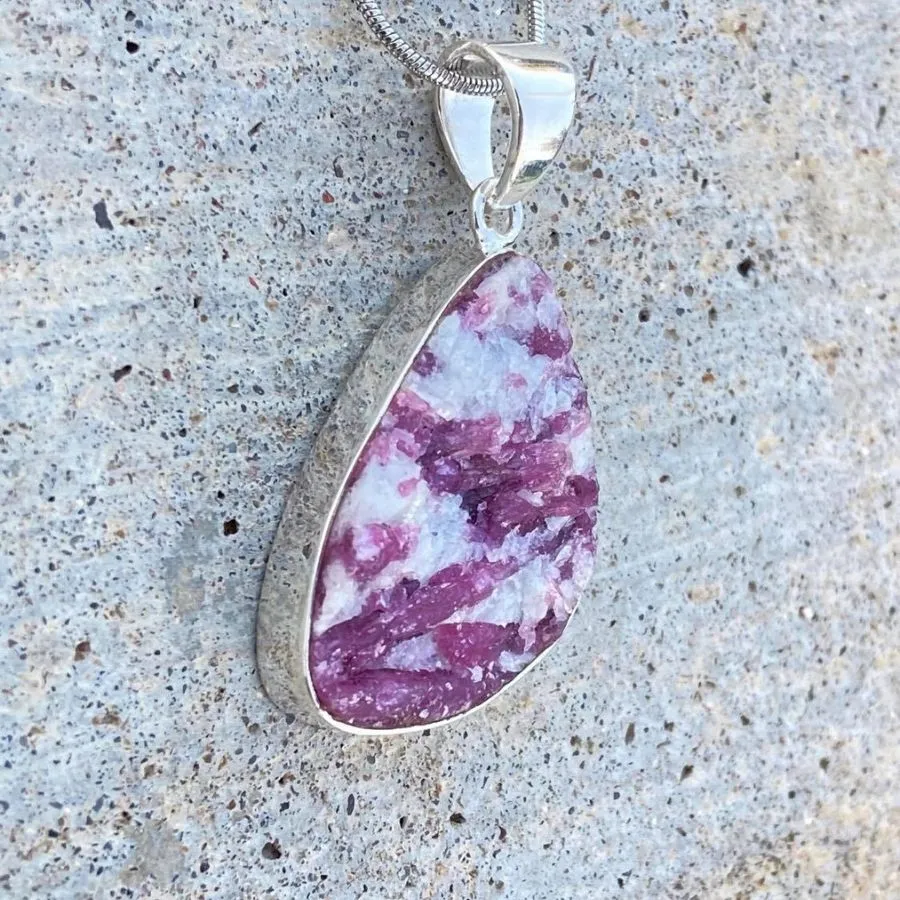 Pink Tourmaline Rough with Druzy - Modern Oct Birthstone
