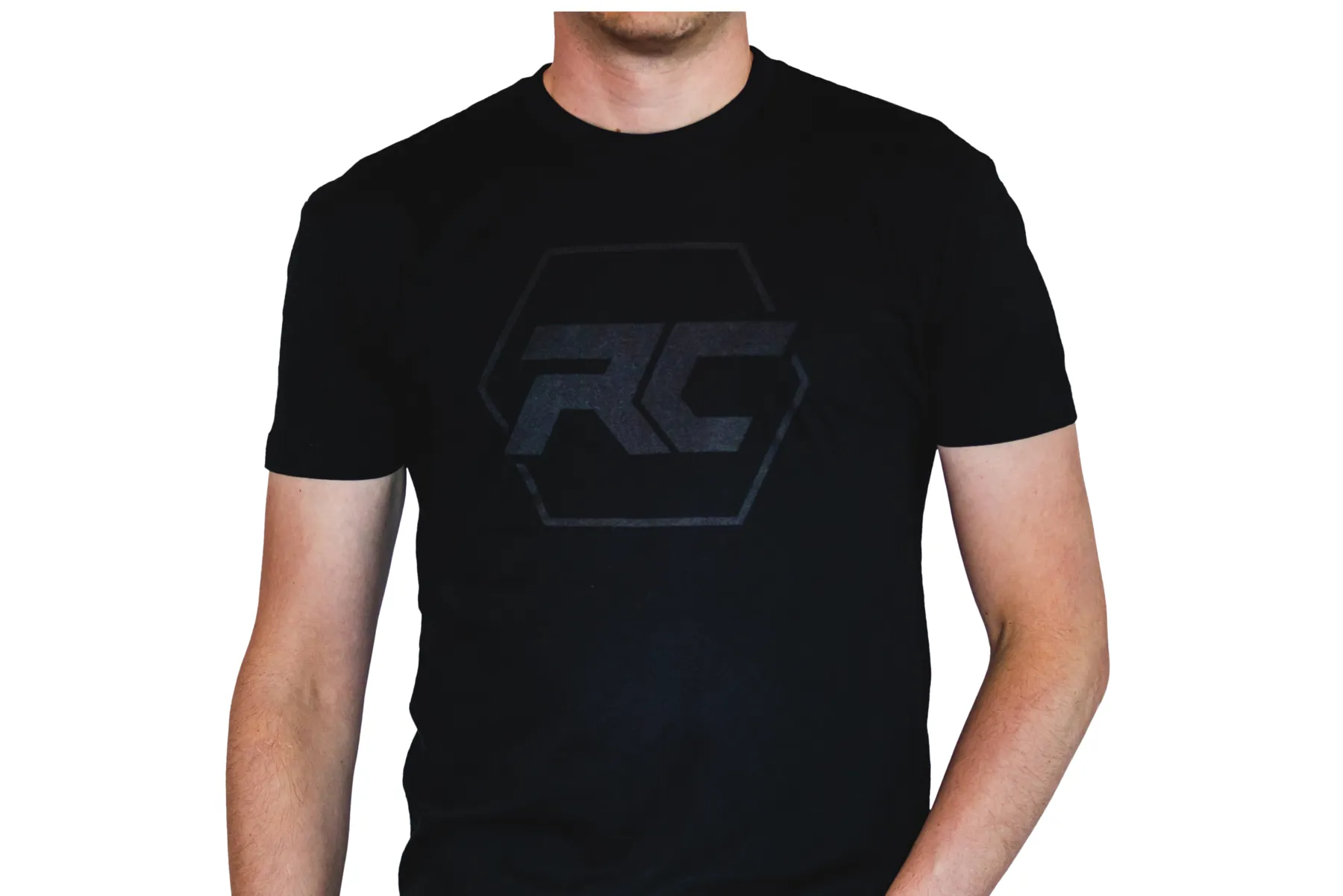 Polera Not Corporate Hex Black/Black Ride Concepts