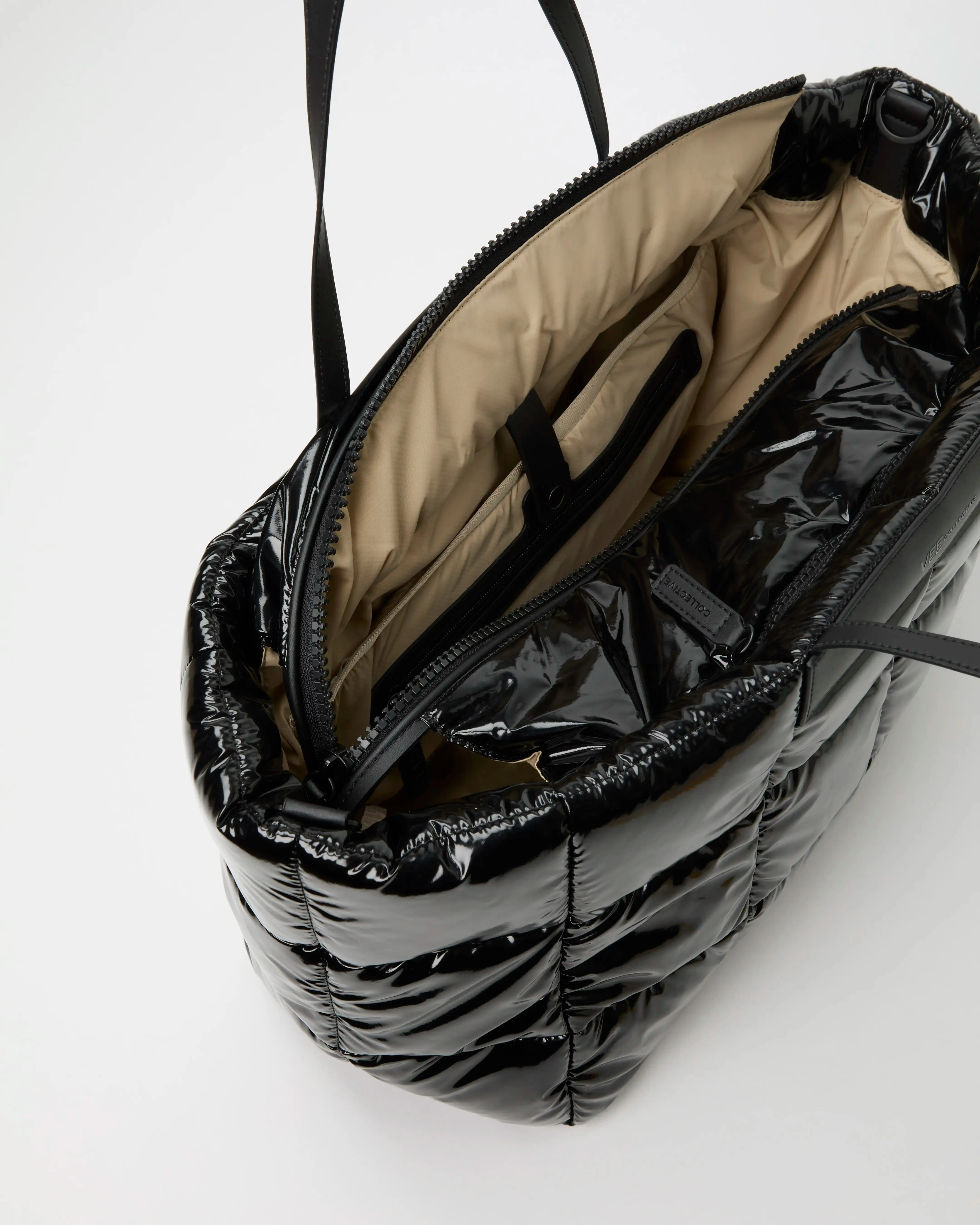 Porter Marché  Large Black Vinyl
