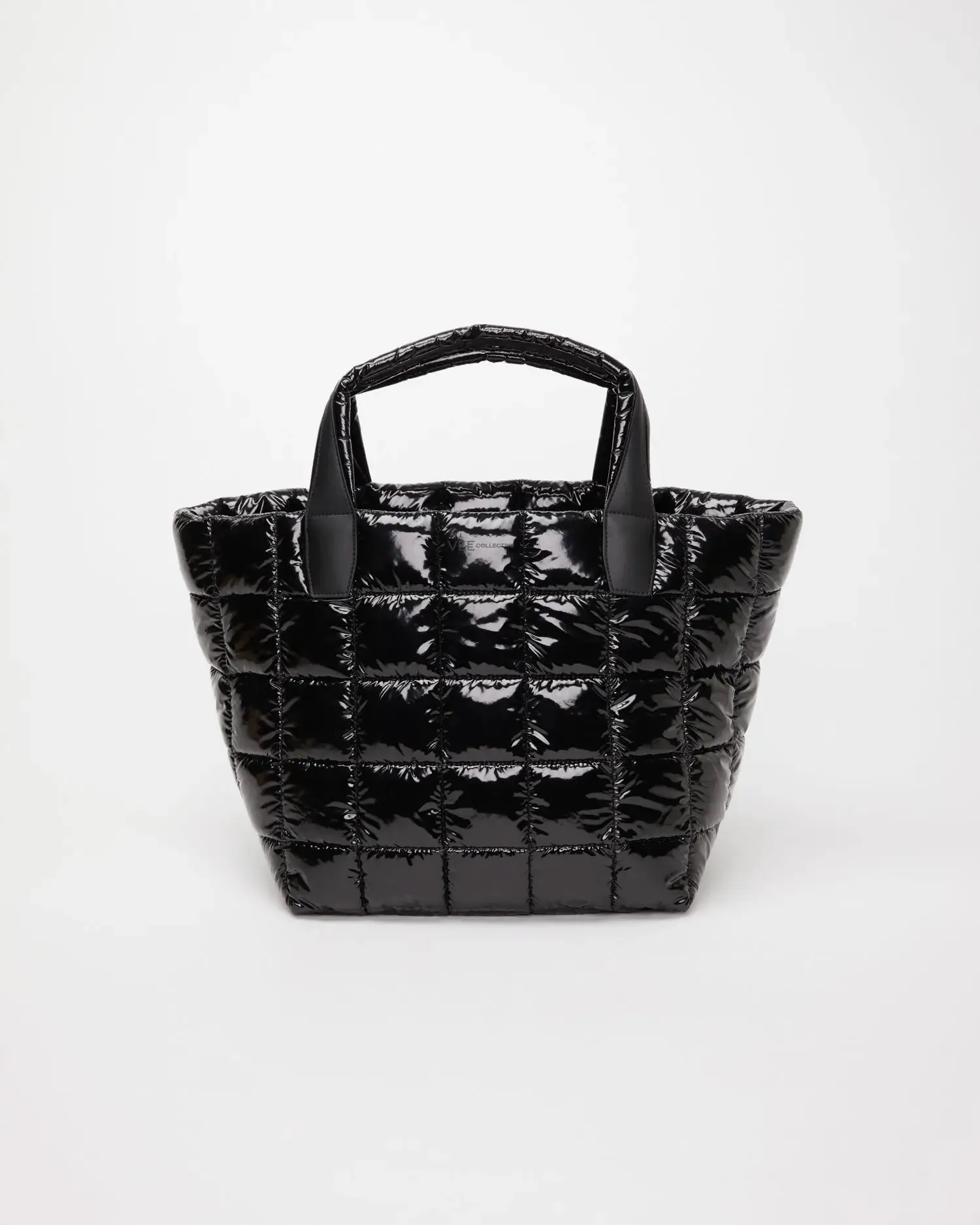 Porter Tote Medium Black Vinyl