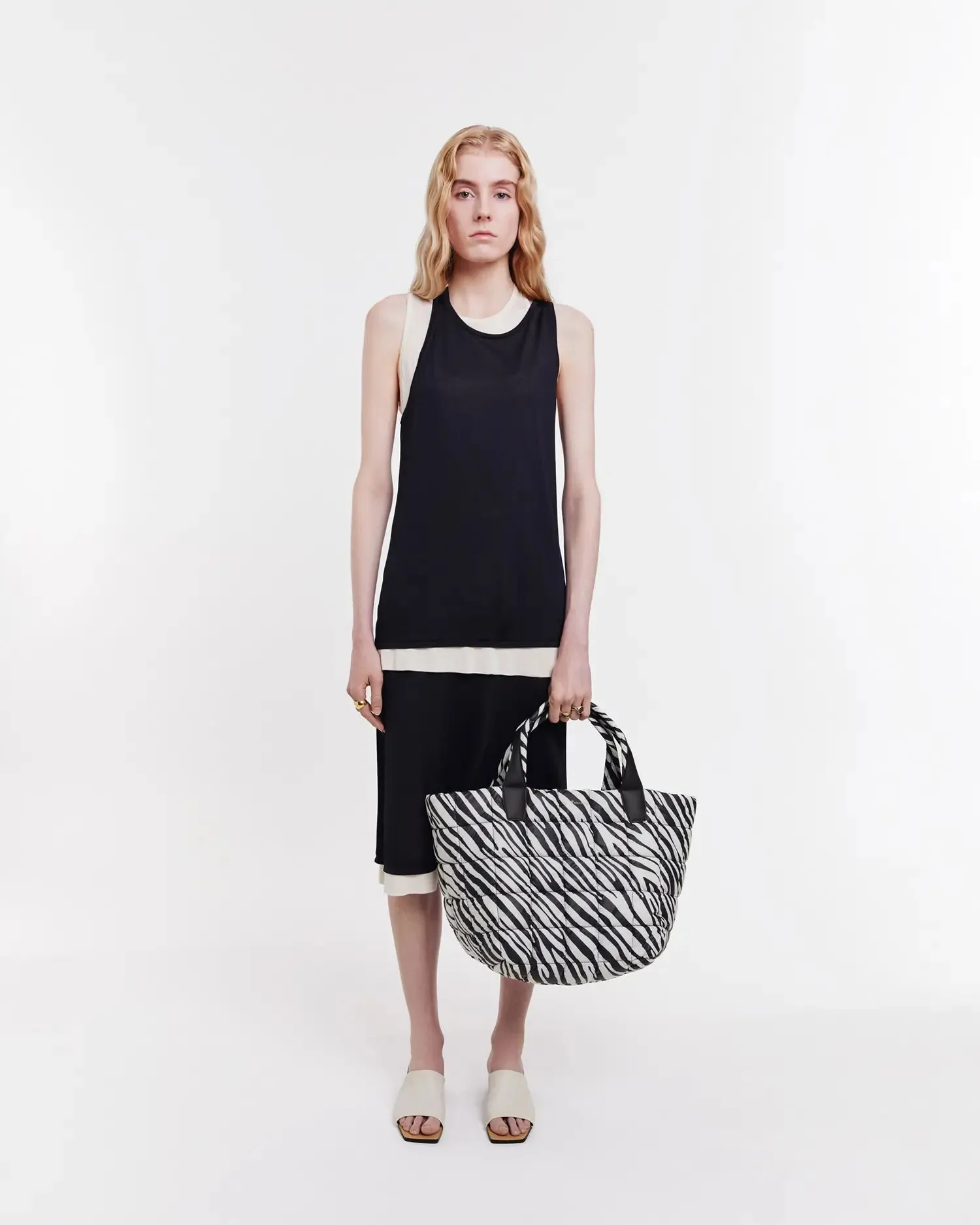 Porter Tote Medium Zebra