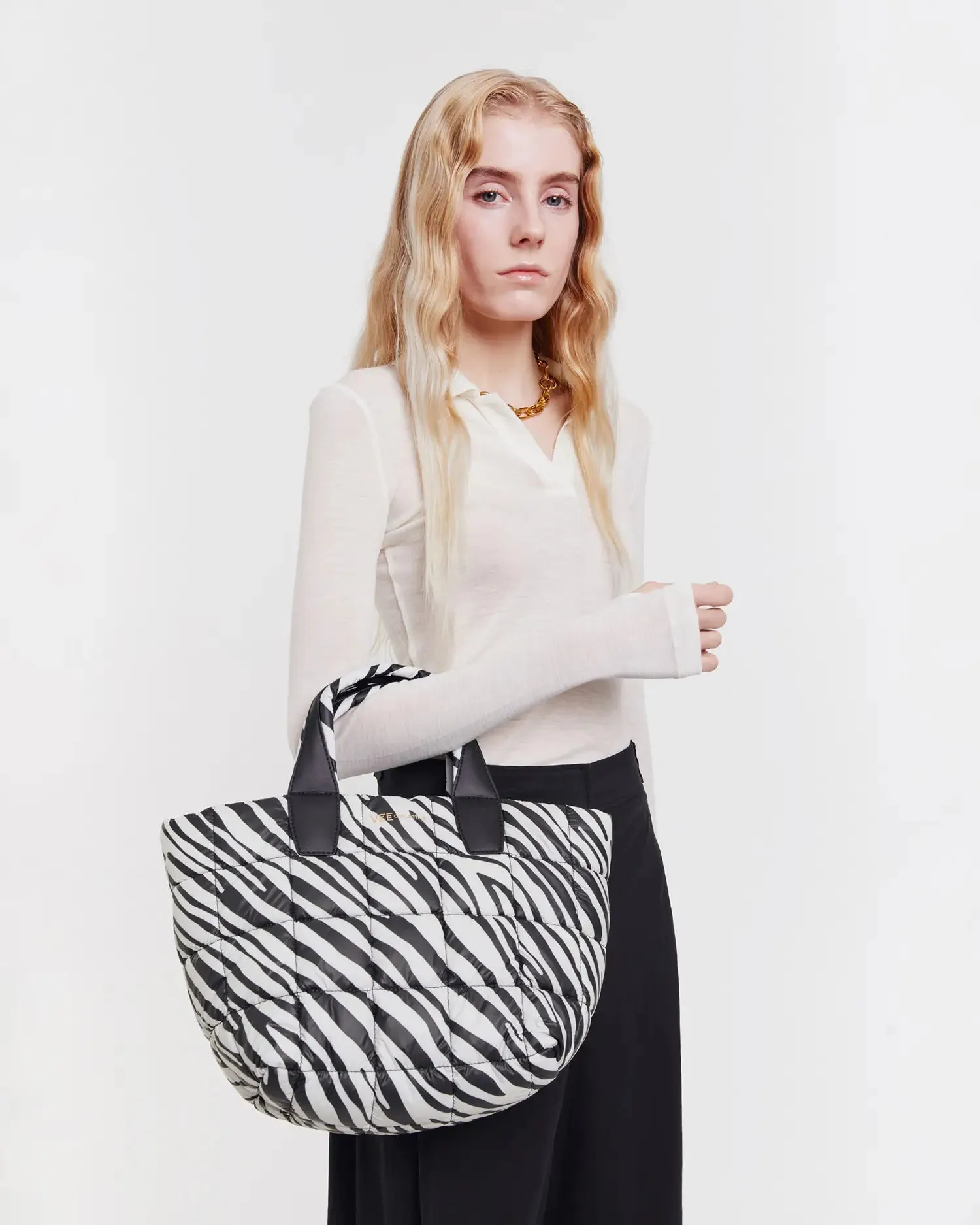 Porter Tote Small Zebra