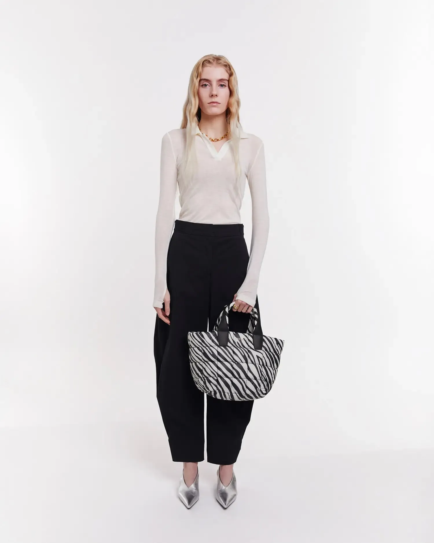 Porter Tote Small Zebra