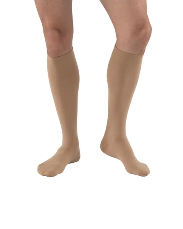 PR/1  JOBST MEDICAL LEG WEAR, UNISEX, KNEE HIGH, 20-30MMHG, SM, BEIGE, CLOSED TOE