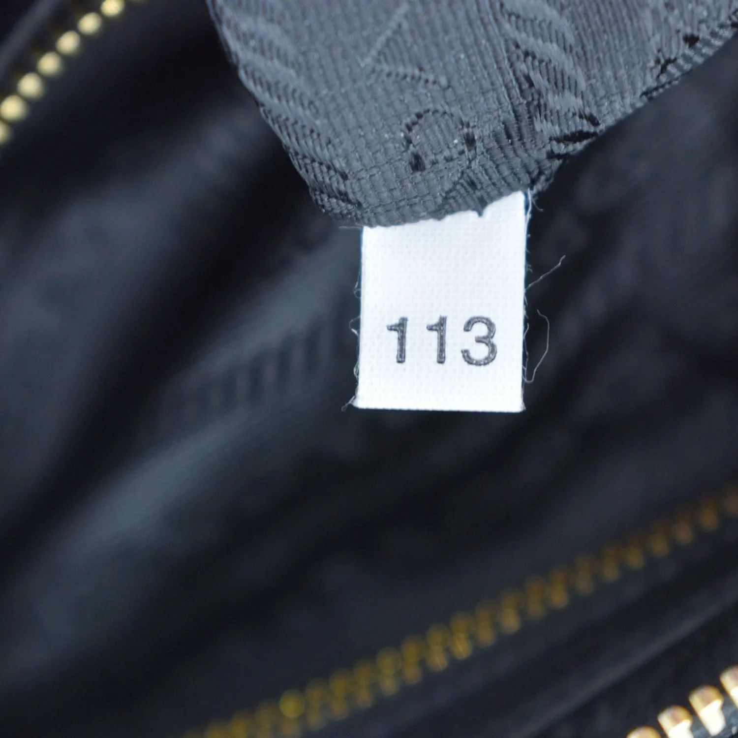 PRADA BR4281 Soft Leather Shoulder Bag Black