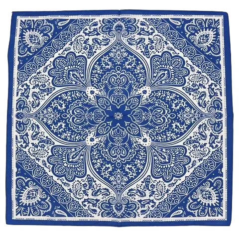 Premium Bandana Blau