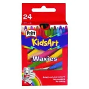Pritt Kidsart Waxies 24 Wax Crayons