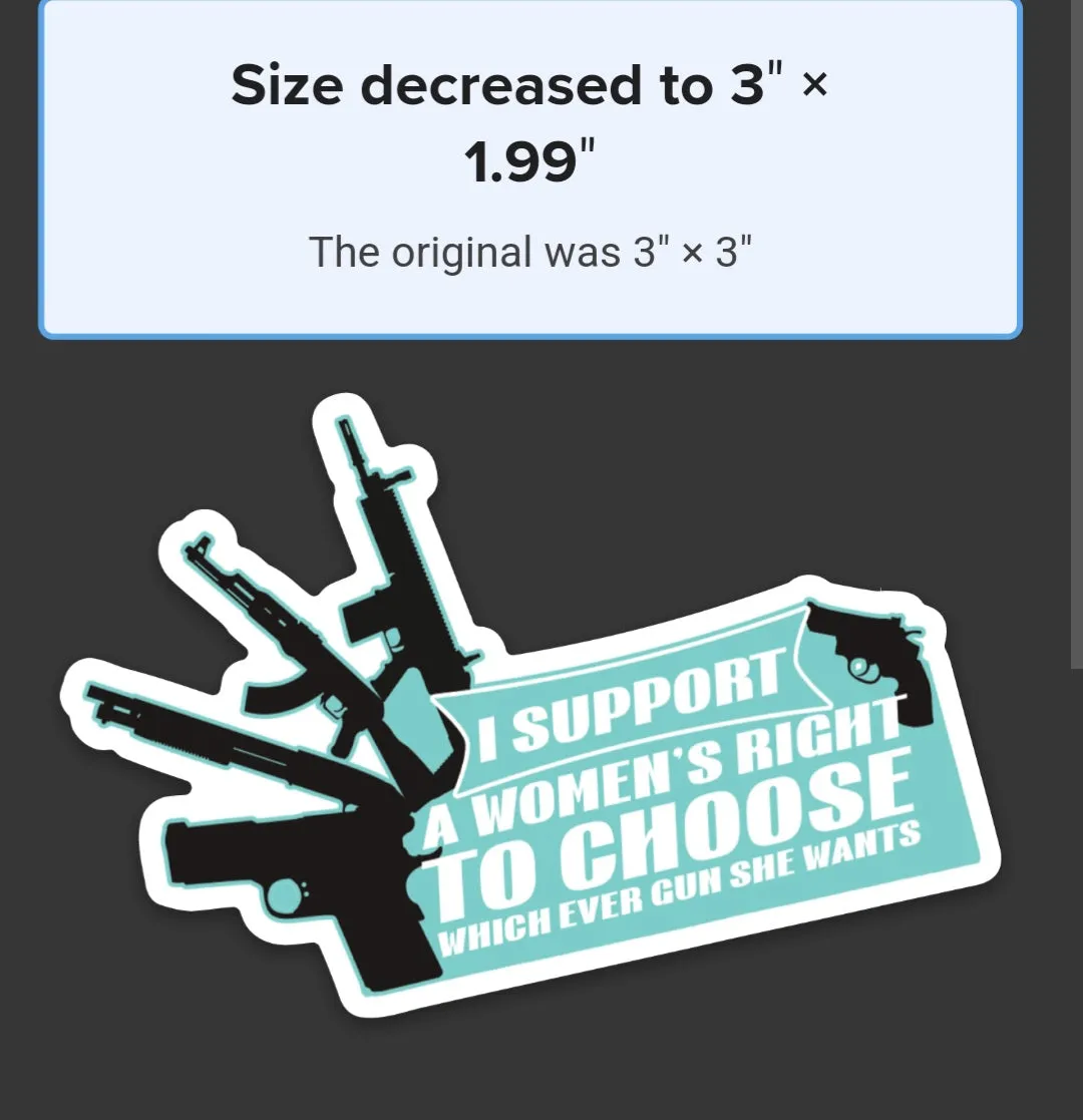 Pro-Choice Die-Cut, Round Sticker