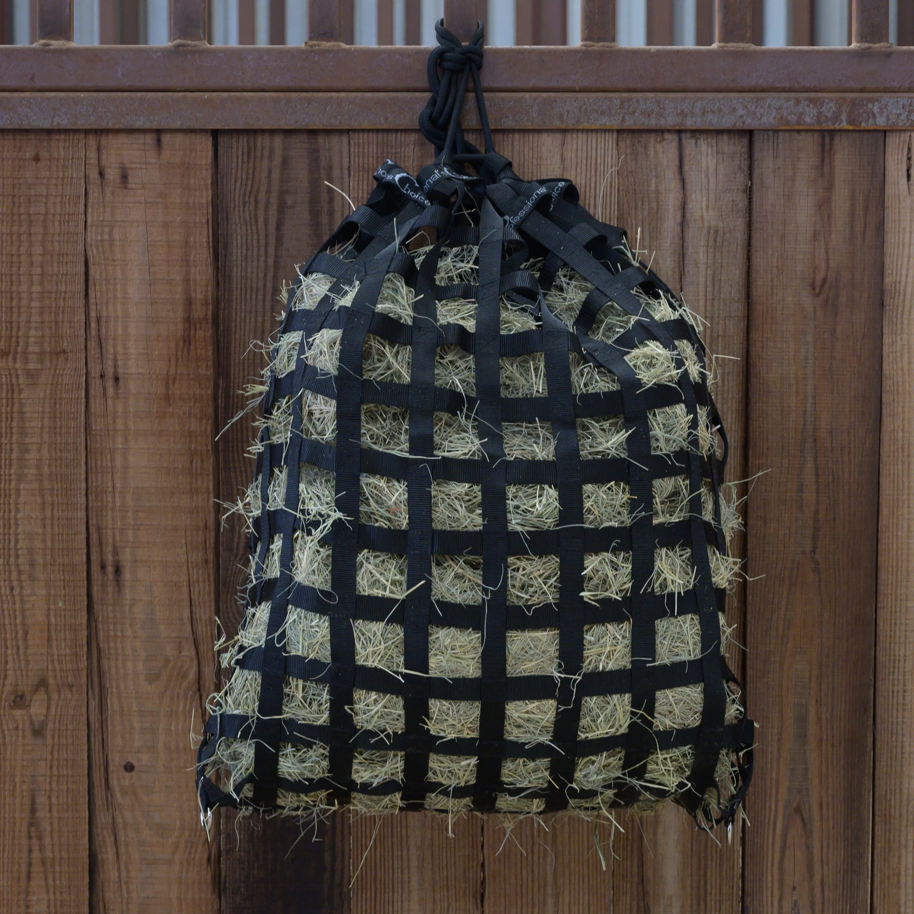 Professional's Choice Slow Feed Scratchless Web Hay Net- Black