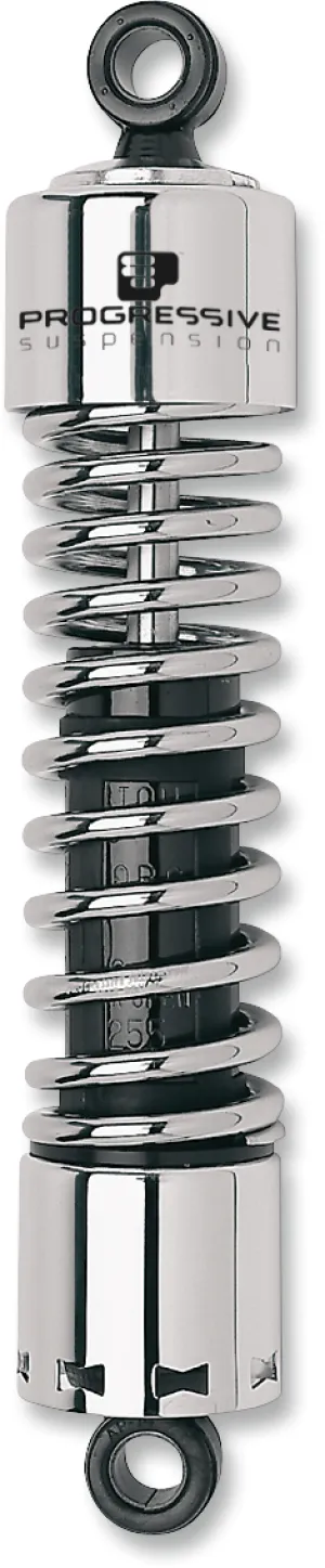 Progressive Suspension 412-4081C 412 Series 12in. Shocks - Chrome