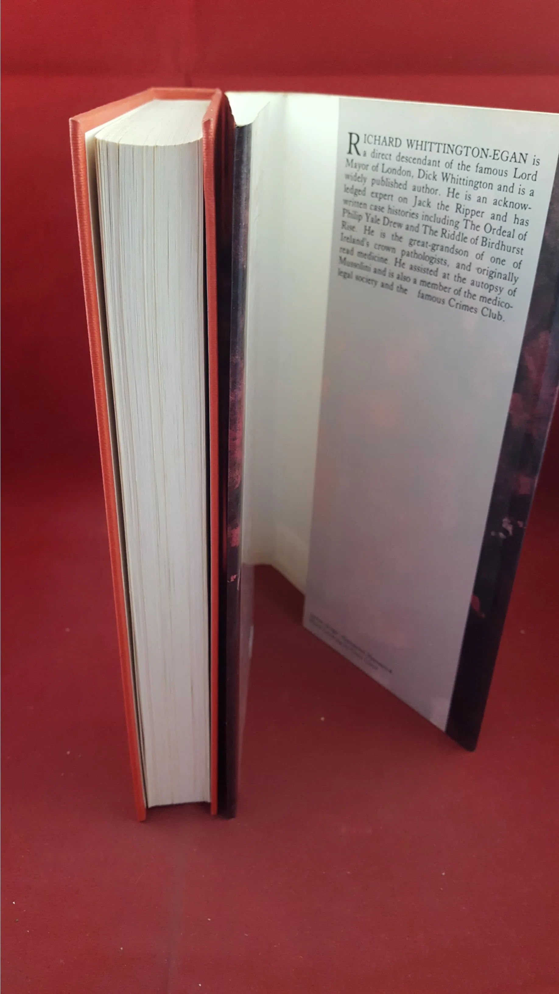 R Whittington-Egan-William Roughead's Chronicles Of Murder, 1991, Signed,1st, Letters