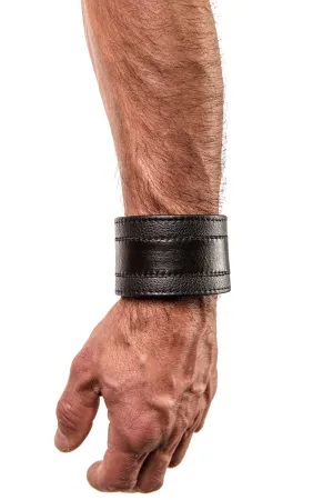 RACER STRIPE WRISTBAND - Black