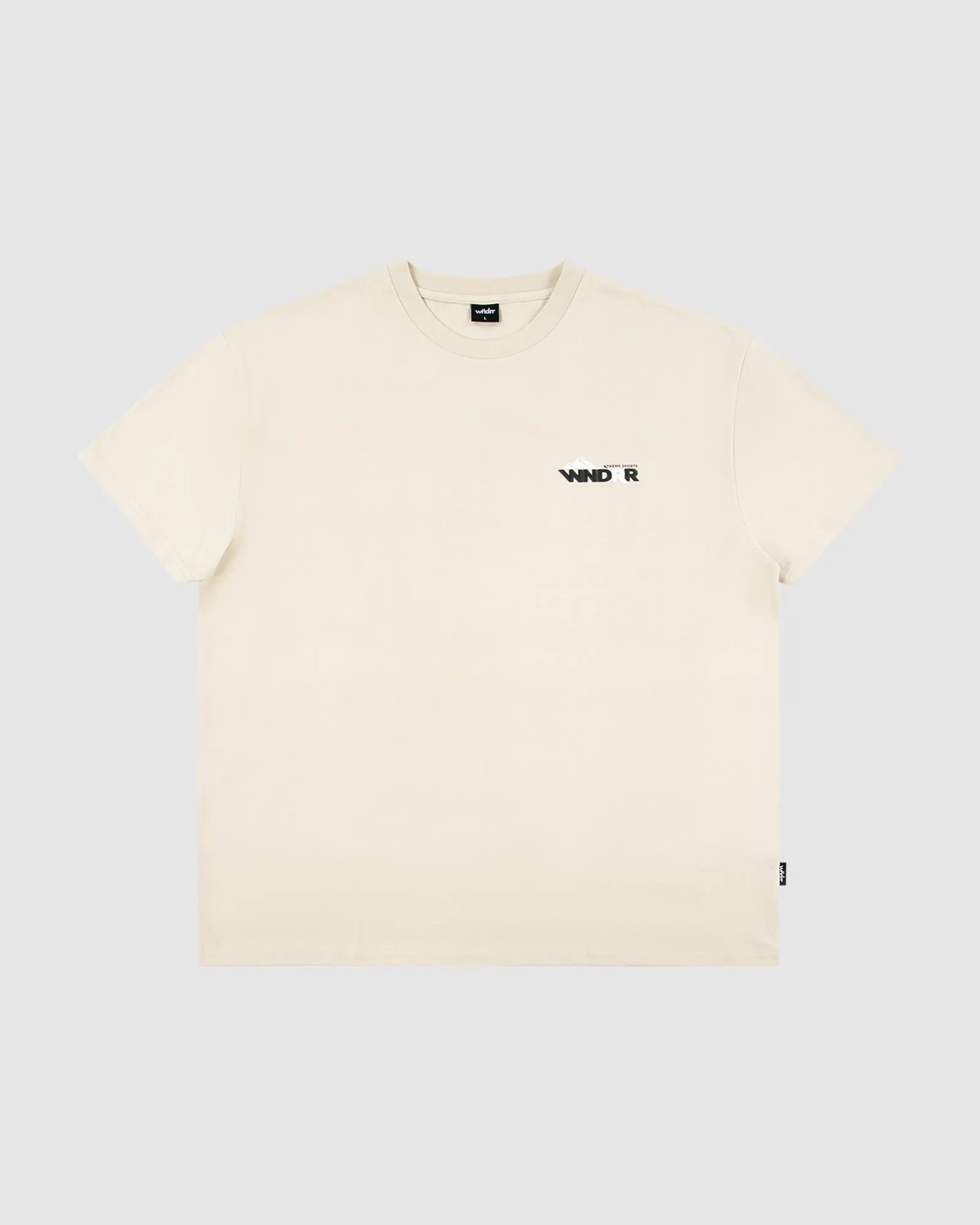 RANGES BOX FIT TEE - TAN