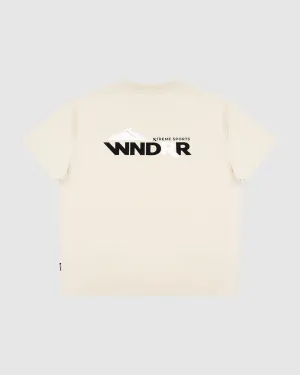 RANGES BOX FIT TEE - TAN