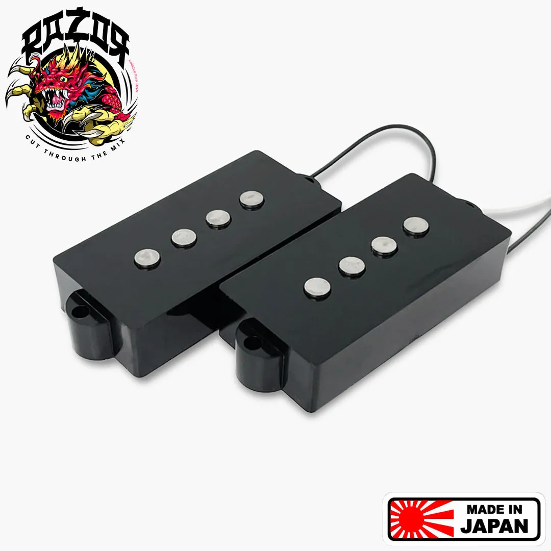 Razor® Mangetsu Full Moon Pickup For Precision Bass® - Black