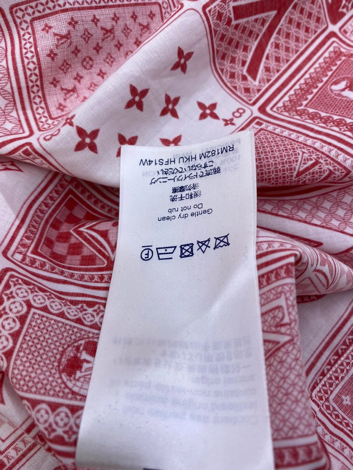 Regular Fit Short Sleeve Card Shirt