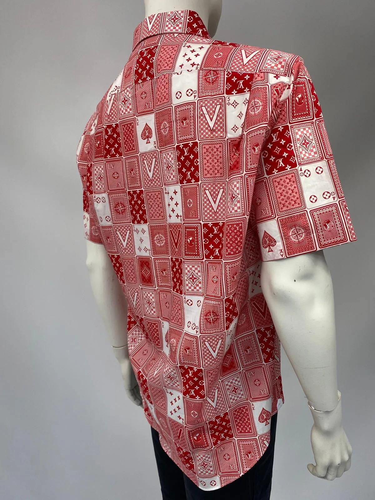 Regular Fit Short Sleeve Card Shirt