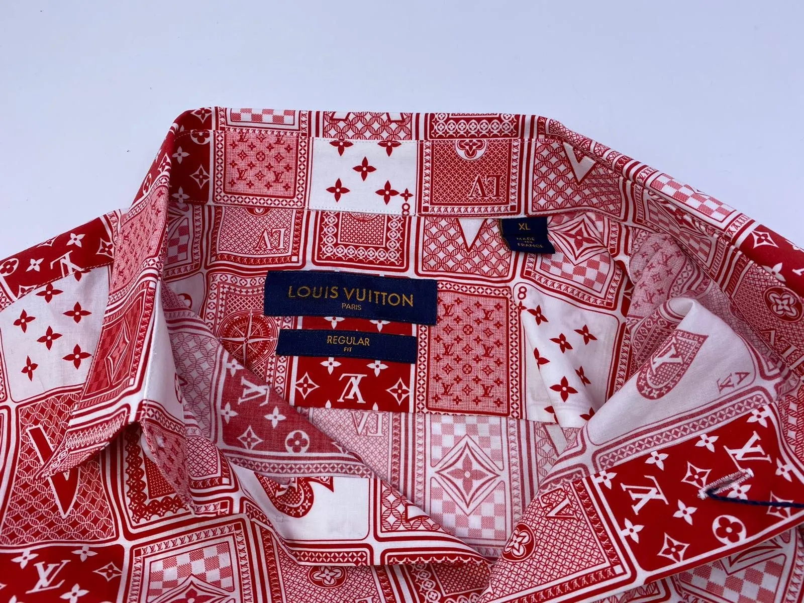 Regular Fit Short Sleeve Card Shirt