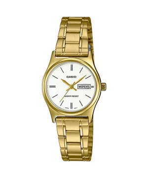 Reloj casual correa de Acero inoxidable LTP-V006G-7B