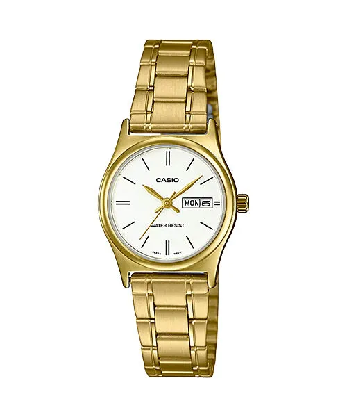 Reloj casual correa de Acero inoxidable LTP-V006G-7B