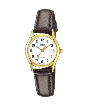 Reloj casual correa de cuero LTP-1094Q-7B4
