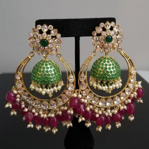 Reserved For Kanchana Pemmadi Detachable Designer Chandbalis