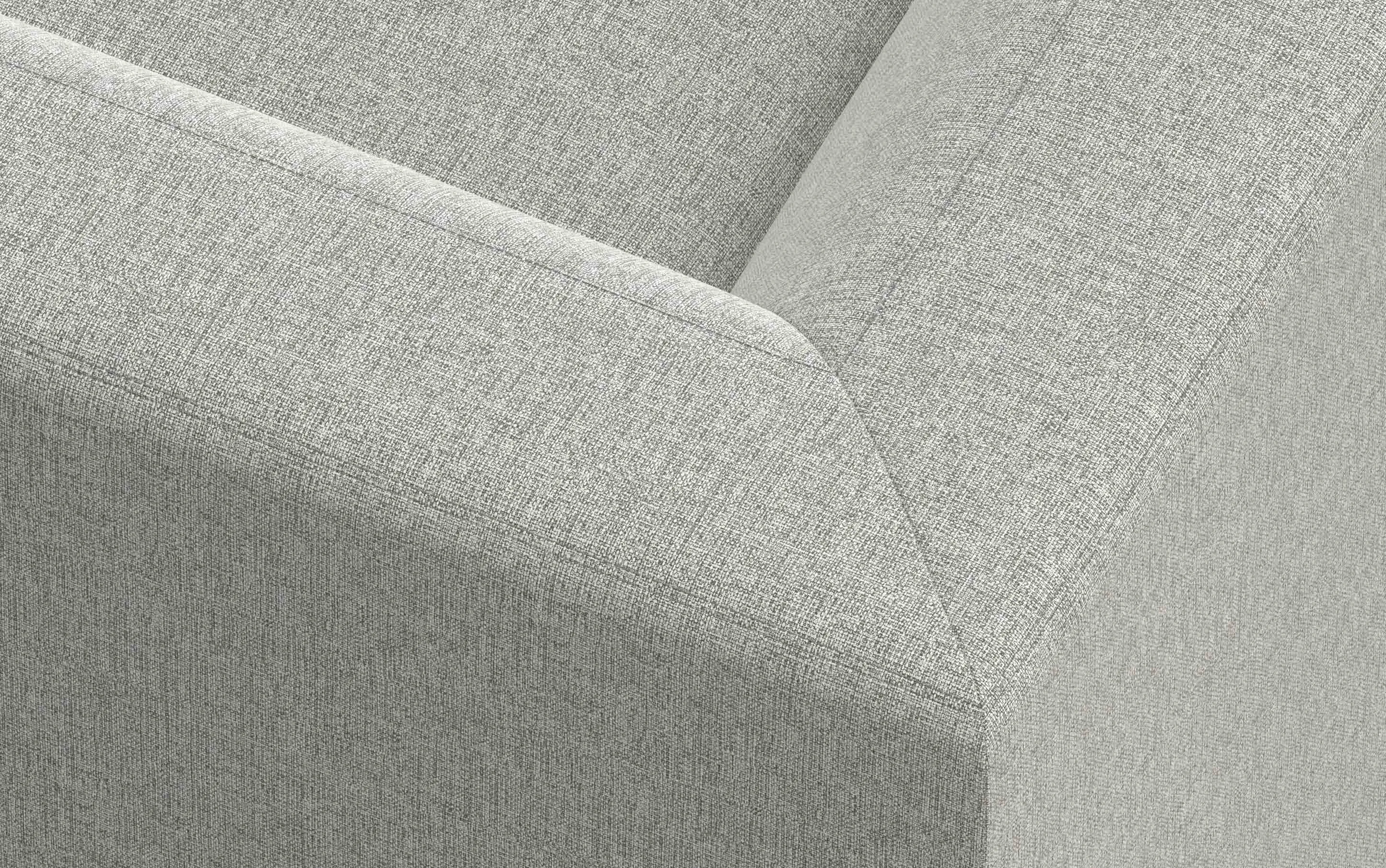 Rex Right Sectional and Ottoman in Performance Fabric