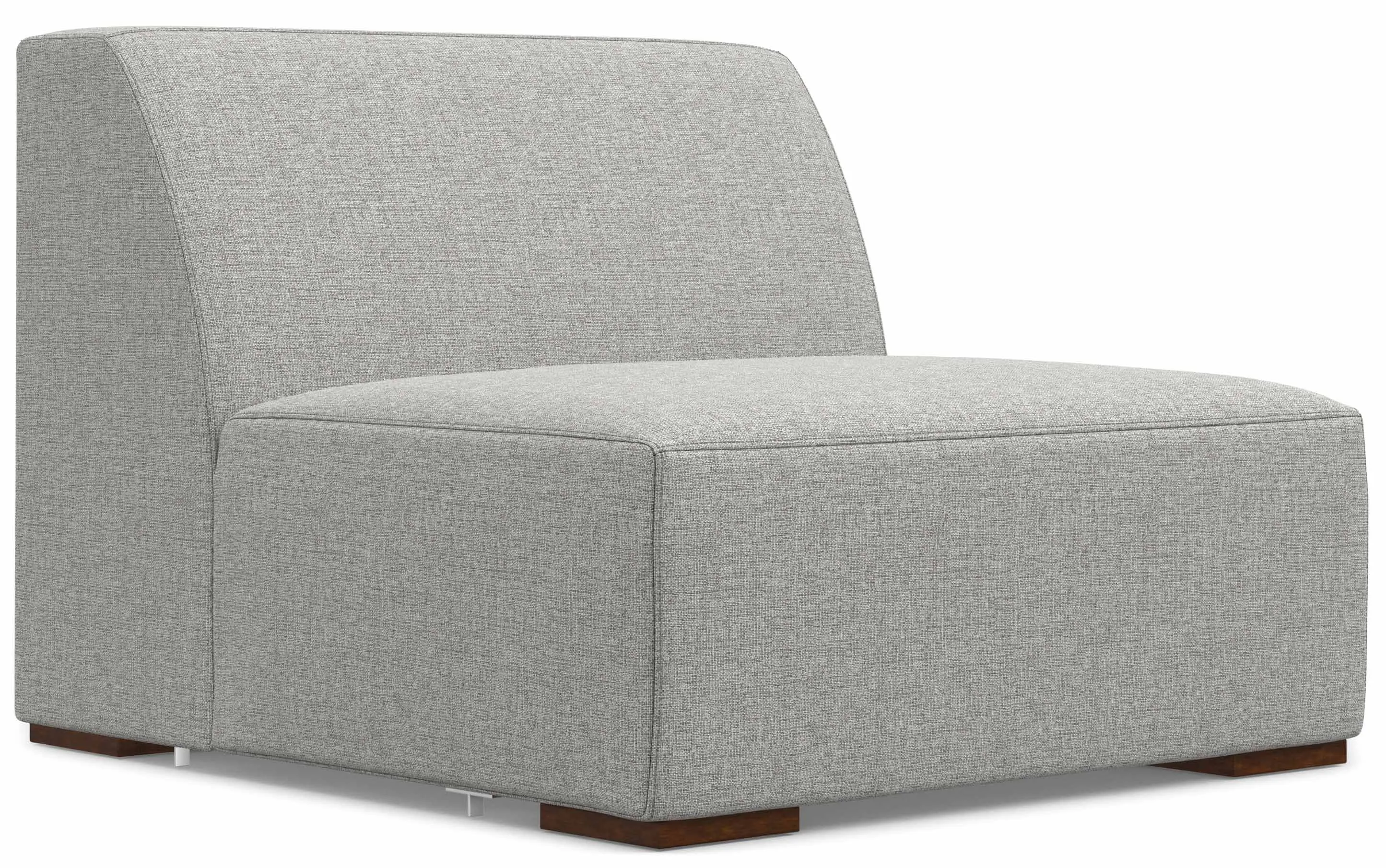 Rex Right Sectional and Ottoman in Performance Fabric