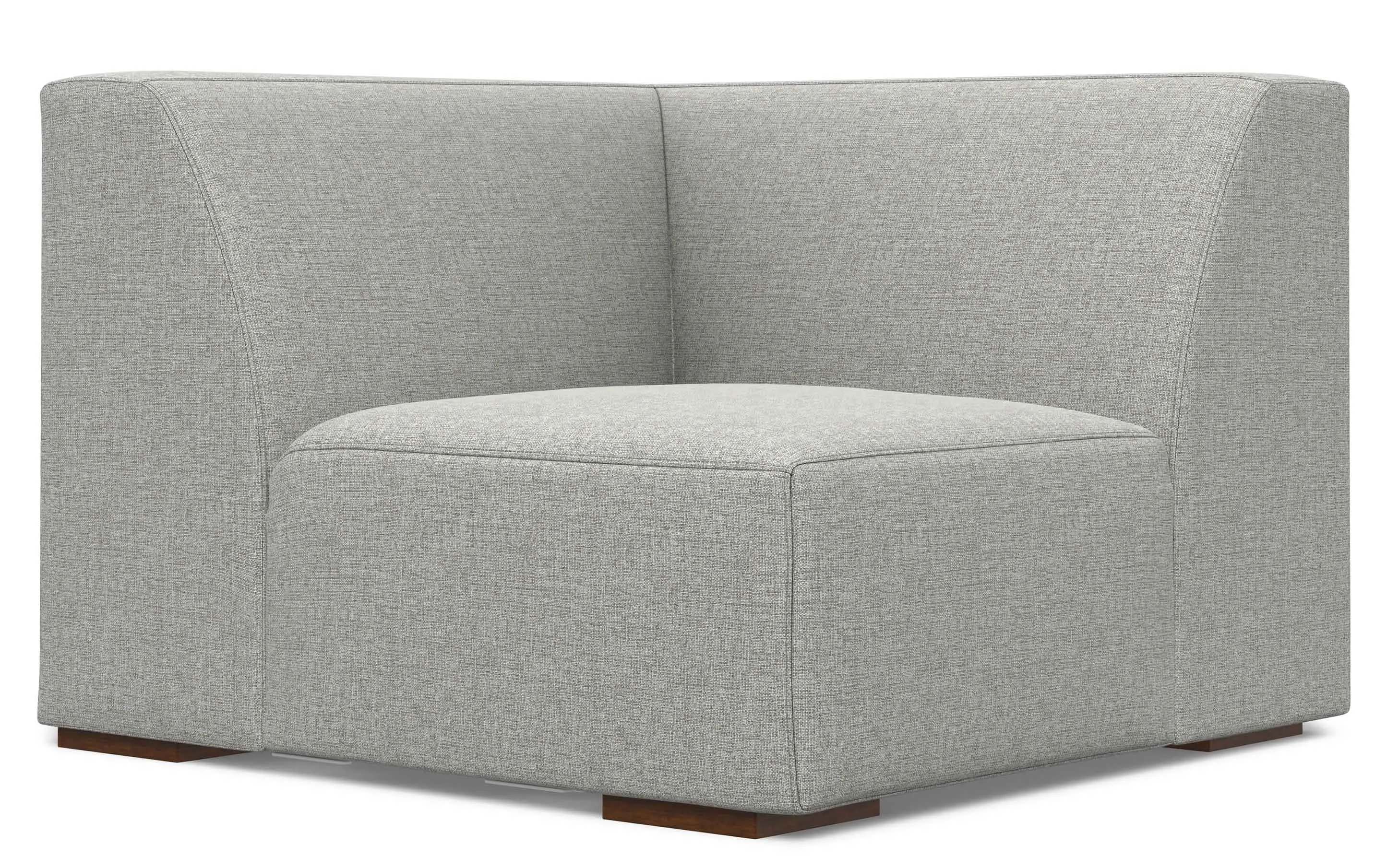 Rex Right Sectional and Ottoman in Performance Fabric