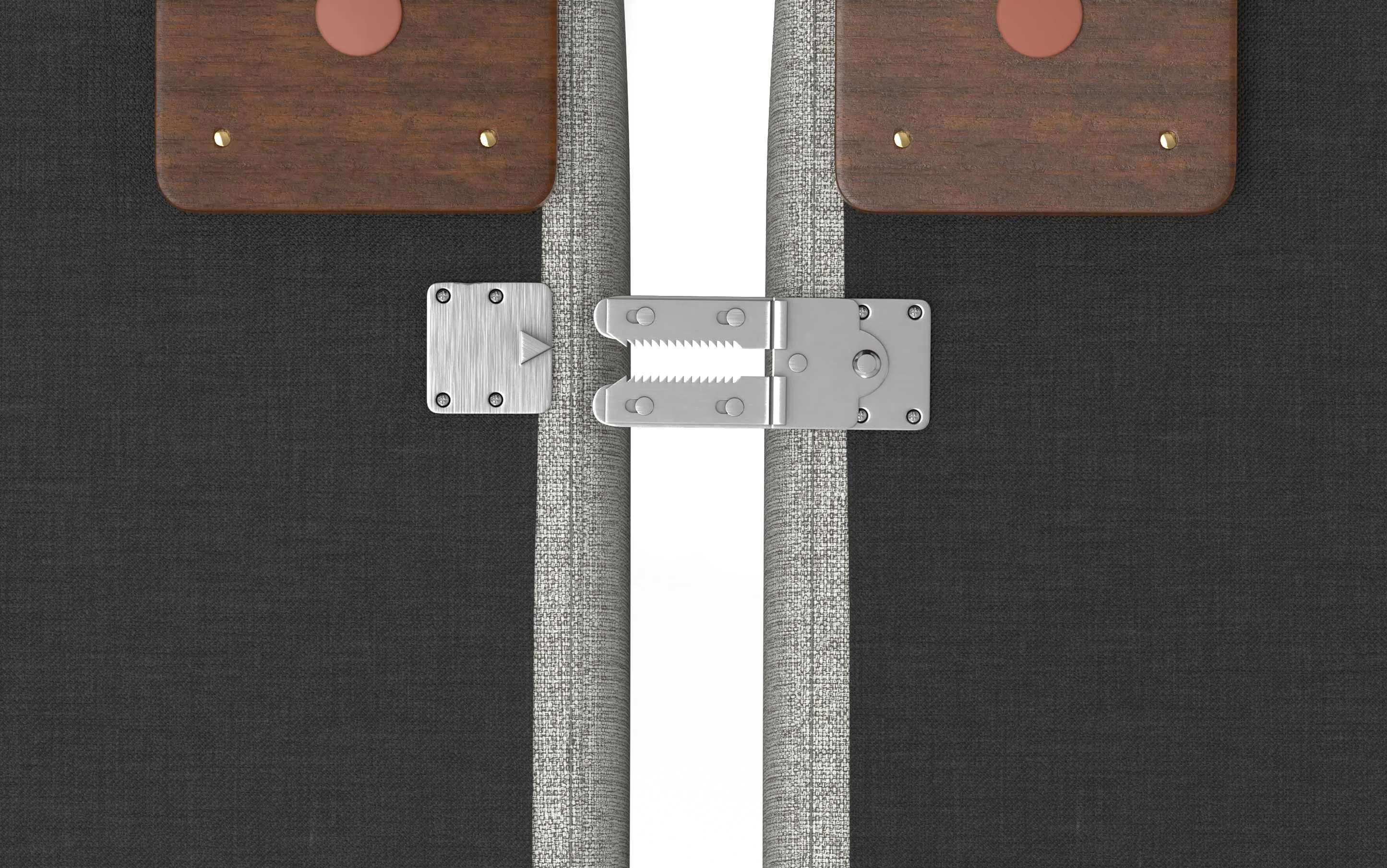 Rex Right Sectional and Ottoman in Performance Fabric