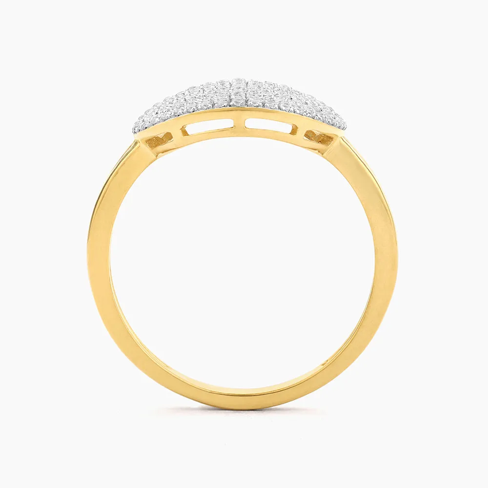 Right Round Statement Ring