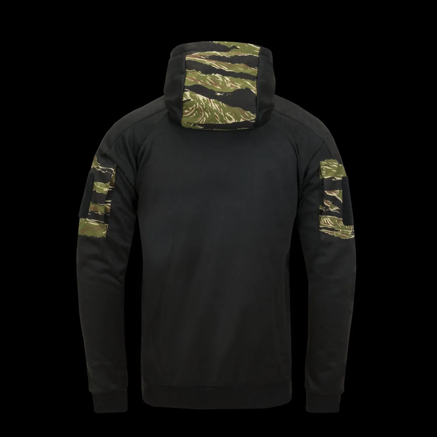 ROGUE Hoodie (FullZip) - Black / Desert Night Camo