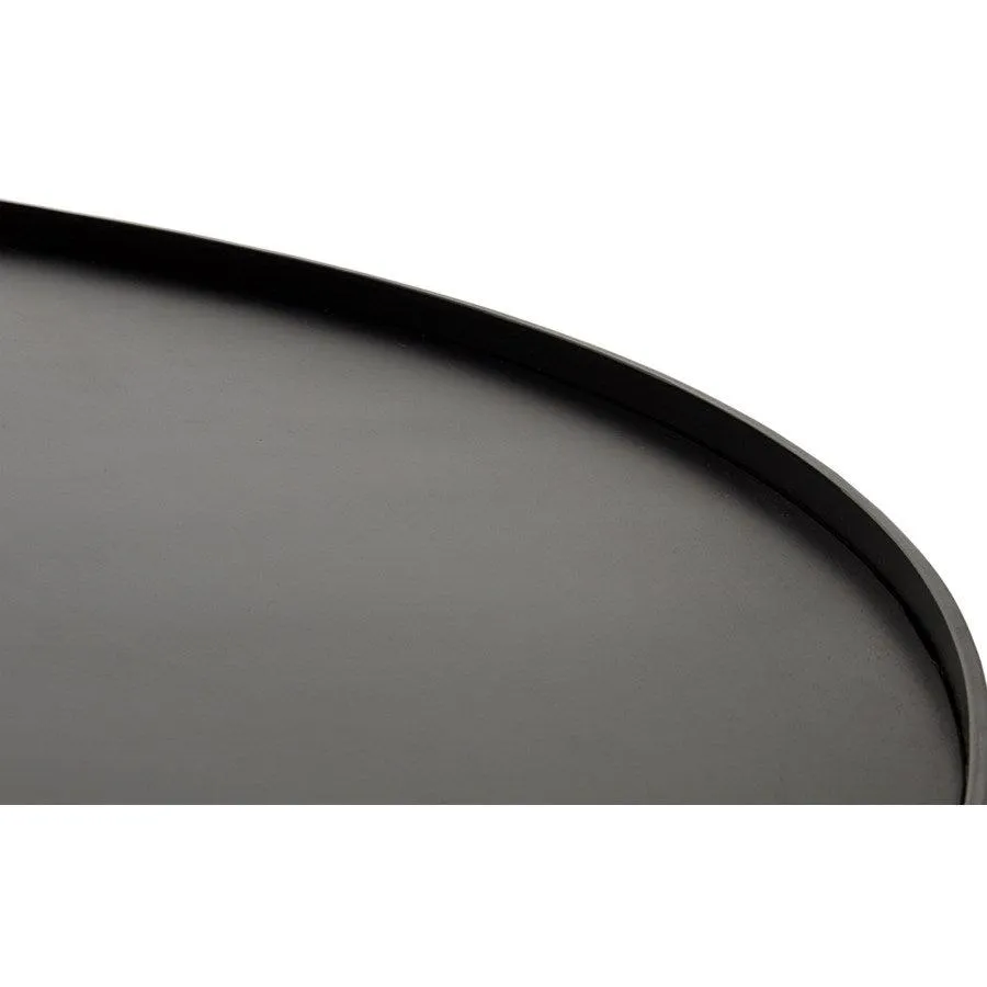 Rome Coffee Table, Black Steel