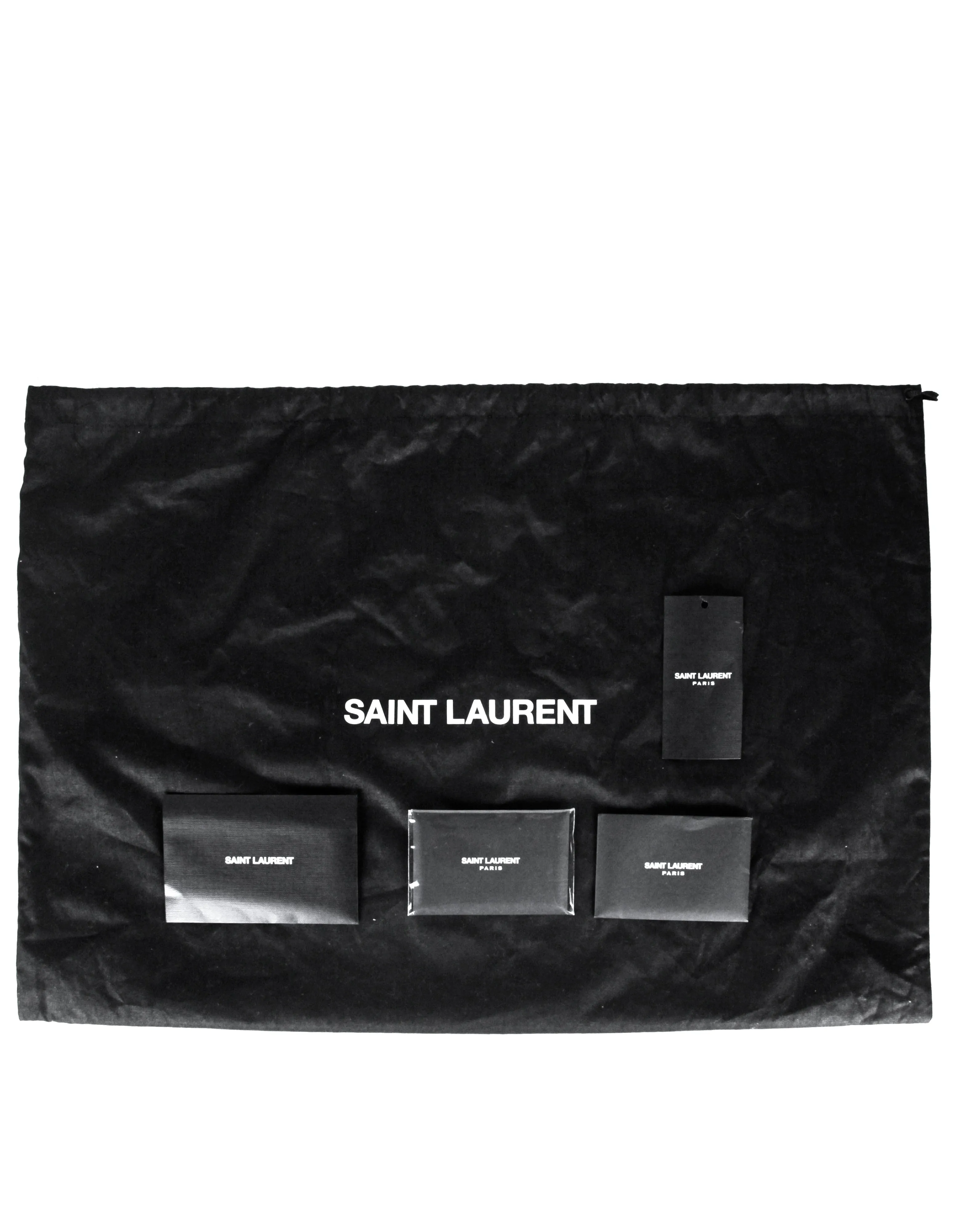 Saint Laurent Beige Leather Small Loulou Puffer Bag