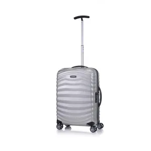 Samsonite Lite-Shock Sport 55cm Suitcase Silver